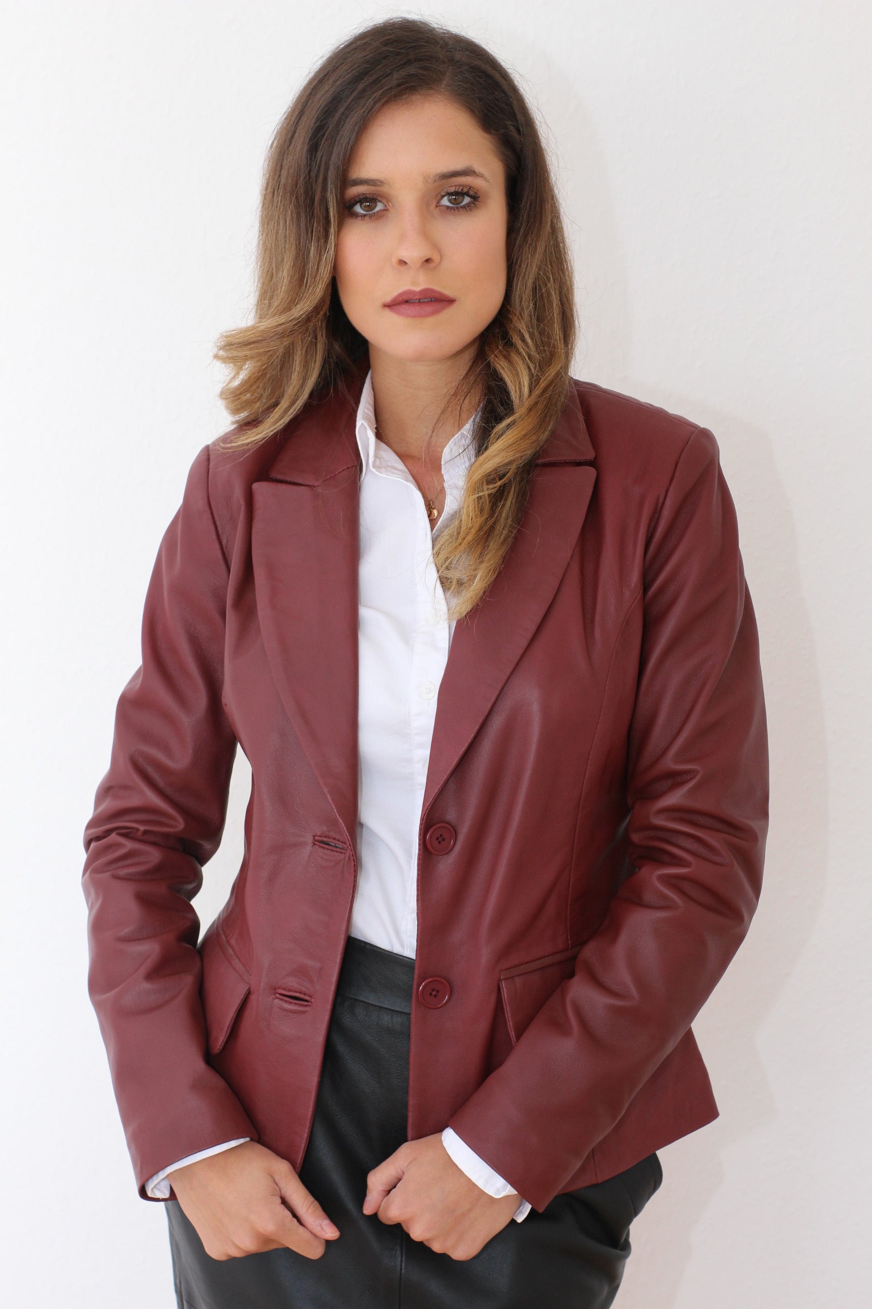 Lederjacke, kurzform