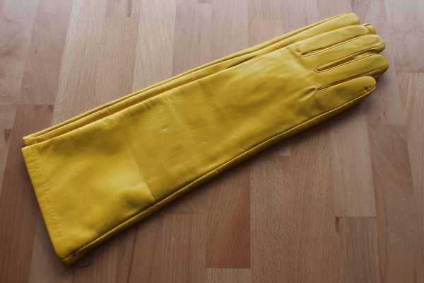 Lederhandschuhe 40cm - Operagloves - verschiedene Farben